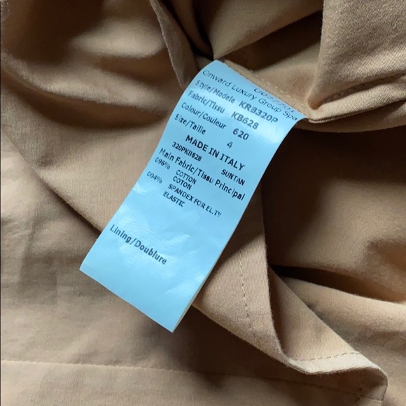 Michael Kors collection chain lace up military top - Picture 7 of 8